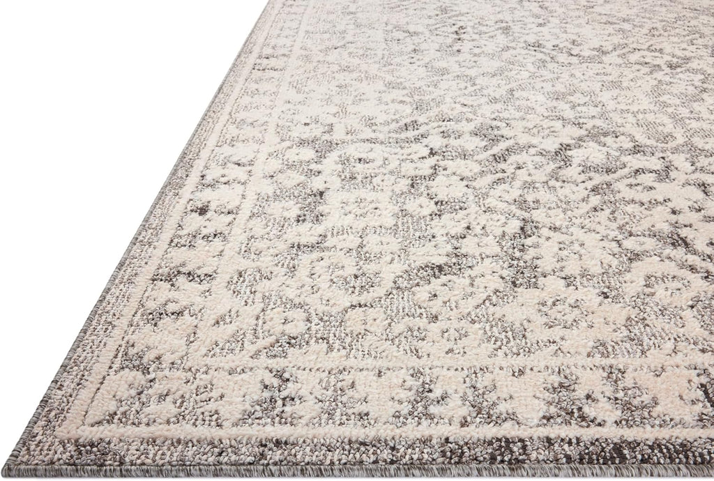 Loloi Magnolia Home Gigi Collection Grey/Ivory Area Rug P672340