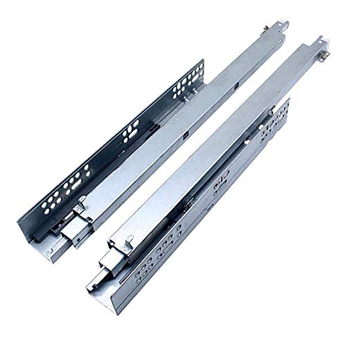 Drawer Slide Furniture Full Extension Drawer Runner Slides, Damping Buffer, 35cm M199