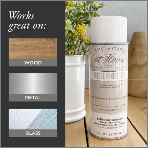 AMY HOWARD AT HOME Nitrocellulose Lacquer Spray Paint Vendome Grey 2-Pack 12 OZ D57871