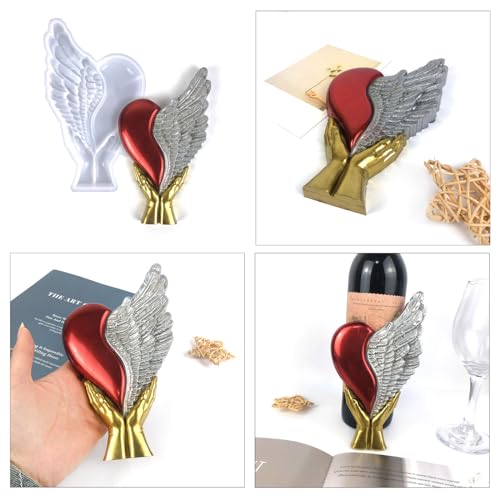 Heart Silicone Mold for Epoxy Resin Crafts L971