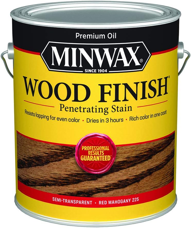 Minwax 710770000 Minwax-27426710771, 1 Gallon (Pack of 1), 250 VOC Red Mahogany