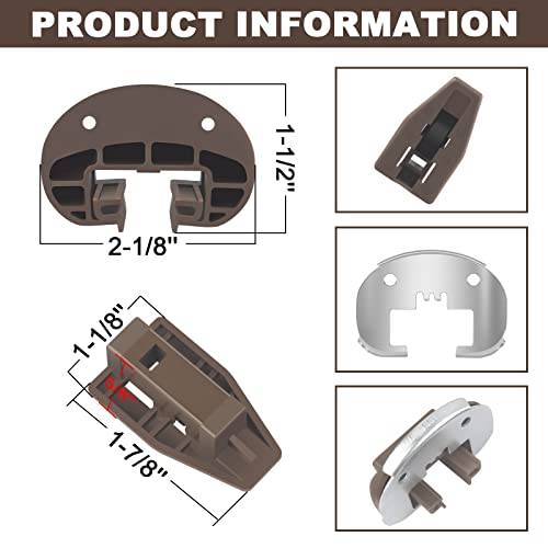 Improved Commercial Drawer Slides Replacement Kit Model #168 O676776