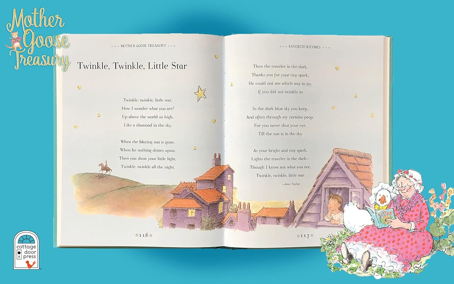 Mother Goose Treasury: Favorite Nursery Rhymes for Children Z66953