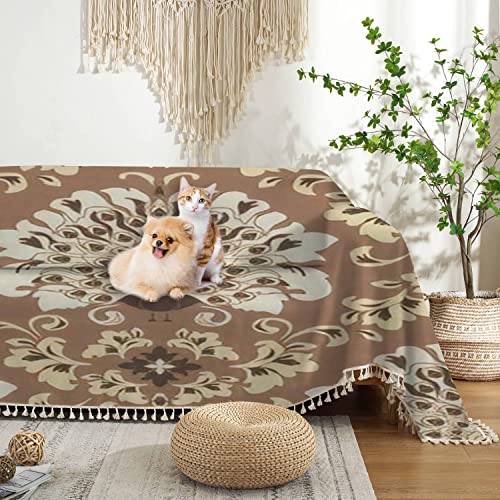Boho Victorian Style Sofa Cover Washable Furniture Protector R588522