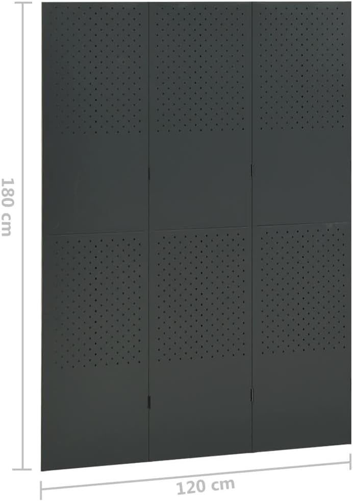 Room Divider Screen Folding Partition Panel - White (47.2 x 70.9) J65412