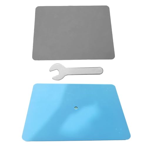 Leveling Table for Large Resin Models, Adjustable Board, White and Blue Z851