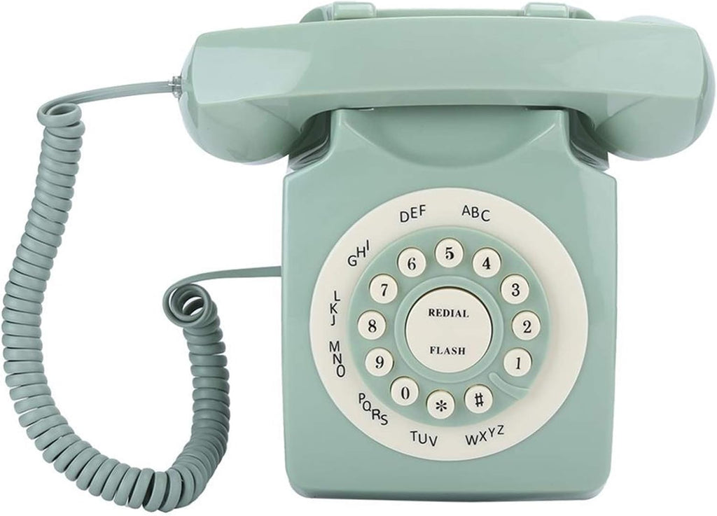 Vintage European Old Fashioned Telephone Wired Landline for Home Office N654