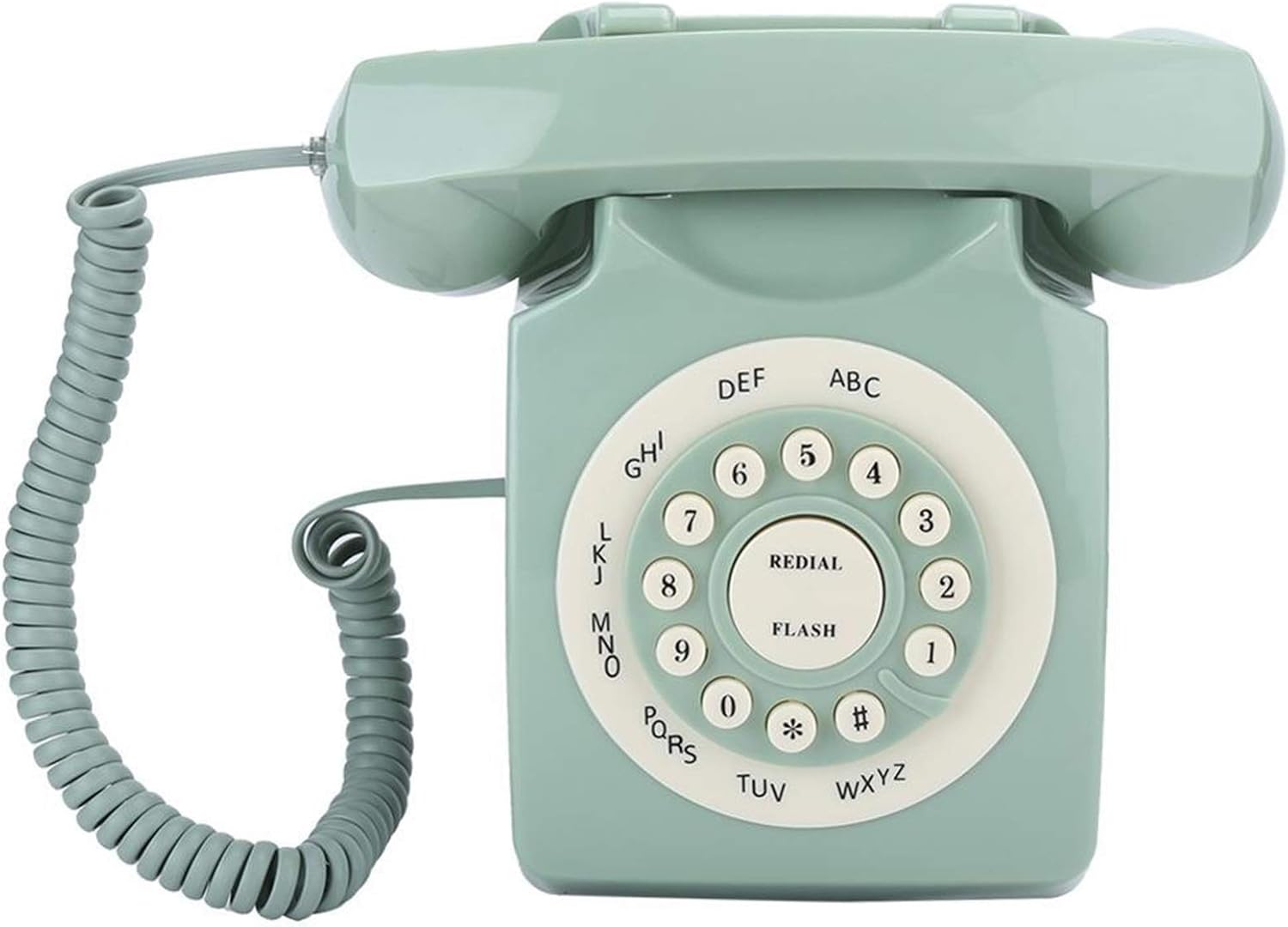 Vintage European Old Fashioned Telephone Wired Landline for Home Office N654