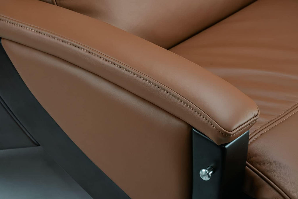 Svago ZGR Newton Leather Zero Gravity Recliner (Tan) T663449