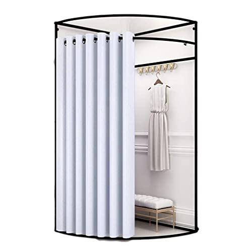 Portable Dressing Room Clothing Store Fitting Room Movable Changing Room for Privacy Protection and Room Divider Dressing Room Easy to Assemble Fitting Room