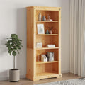 5-Tier Bookcase Office Furniture Bookshelf for Bedroom Bookshelve Office Bookcase Mexican Pine Corona 31.9""x15.7""x66.9"", Brown