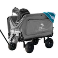 The Lounge Wagon – The Only Wagon That Converts into a 2-Person Chair - 3-in1 cart - Included Cargo net- Ultimate Beach Wagons– Beach Chairs for Adults – Sports Wagon(Umbrella Sold Separately)…