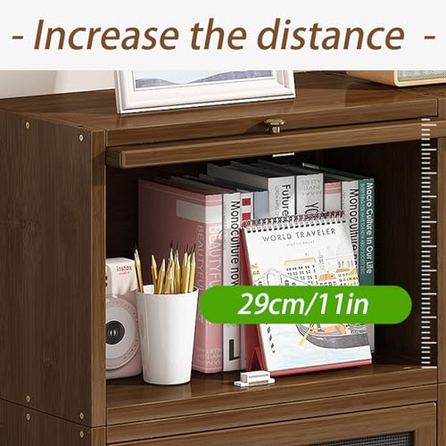 Rustic Mini Countertop Cabinet with Door and Drawer W474942
