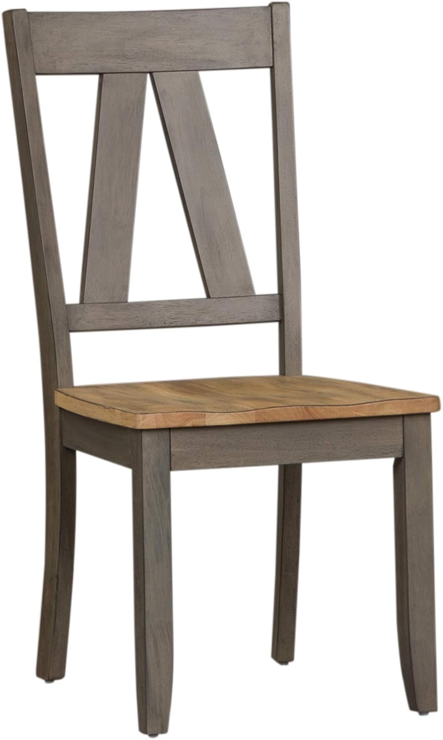 Lindsey Farm 7 Piece Trestle Table Set, Gray H580