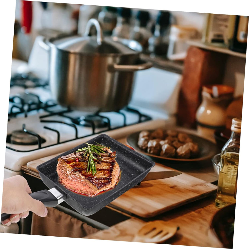 Tamagoyaki Square Griddle Pan Nonstick Japanese Omelette Pan F789