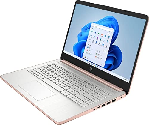 HP Stream 14 Laptop, Intel Celeron, 4GB RAM, 64GB Storage, Windows 11, Indigo Blue Y51417