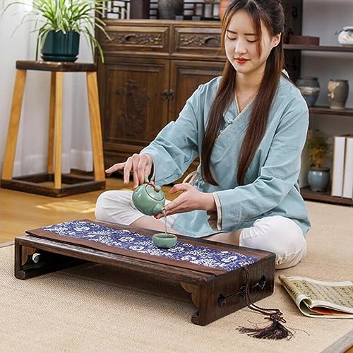 Japanese Coffee Table Retro Tatami Low Table 70x35x11cm G78568