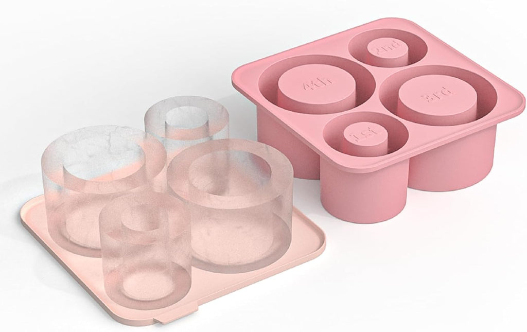 Silicone Ice Cube Tray with Lid for 40 oz Tumbler O6363