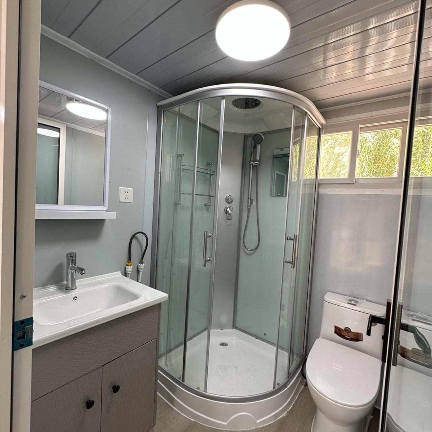 Modular Guest House 19 x 20 FT Foldable Portable Tiny Home P398