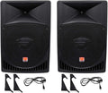 Rockville Pair Power Gig RPG15 15" Powered Active 2000 Watt 2-Way DJ PA Speakers