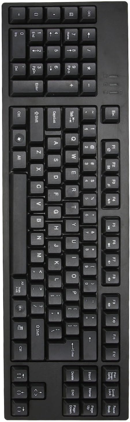 Left Handed Ergonomic 109 Key Keyboard for Office K4770