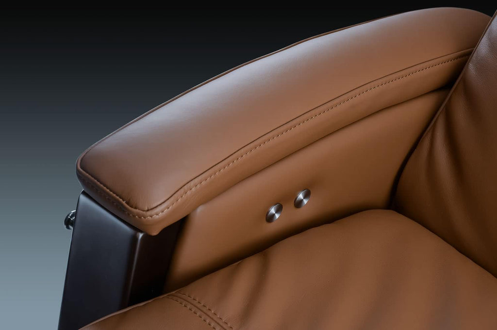 Svago ZGR Newton Leather Zero Gravity Recliner (Tan) T663449