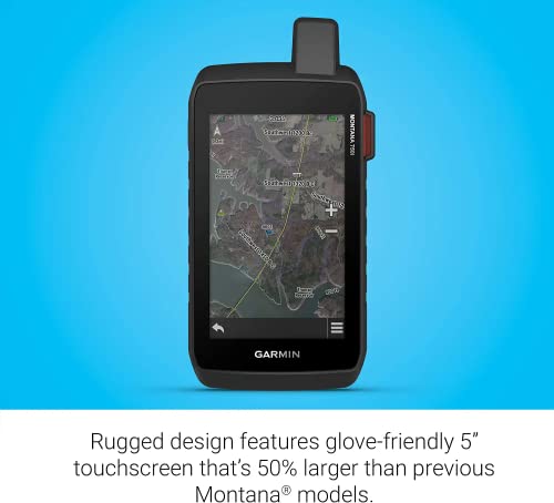 Garmin Montana 750i Rugged GPS Handheld with inReach Technology and 8-megapixel Camera V670