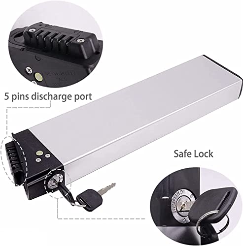 36V 8Ah-15Ah Folding Ebike Battery with Charger W427