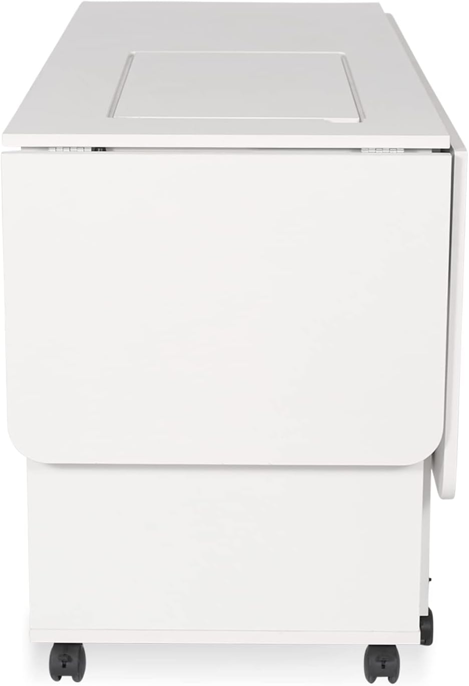 Arrow Classic Sewing Furniture Christa Sewing Cabinet with Locking Wheels and Manual Machine Lift B993