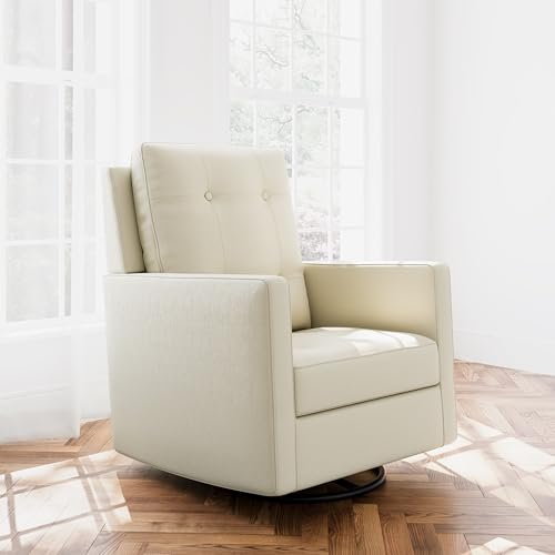 Storkcraft Beckett Upholstered Nursery Swivel Glider (Fog) U356