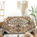 Sofa Cover Boho Victorian Style Bird Soft Brown Damask wallpape Decorative Cover Sofa Slipcovers Towel Washable Couch Cover Throws Blankets Furniture Protector for Pets Living Room Bedroom
