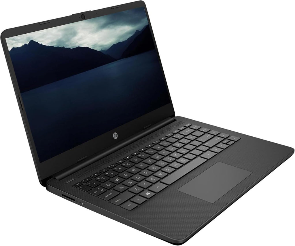 HP 14" Laptop, Intel Celeron N4120, 8GB RAM, 320GB Storage, Windows 11, Black B959