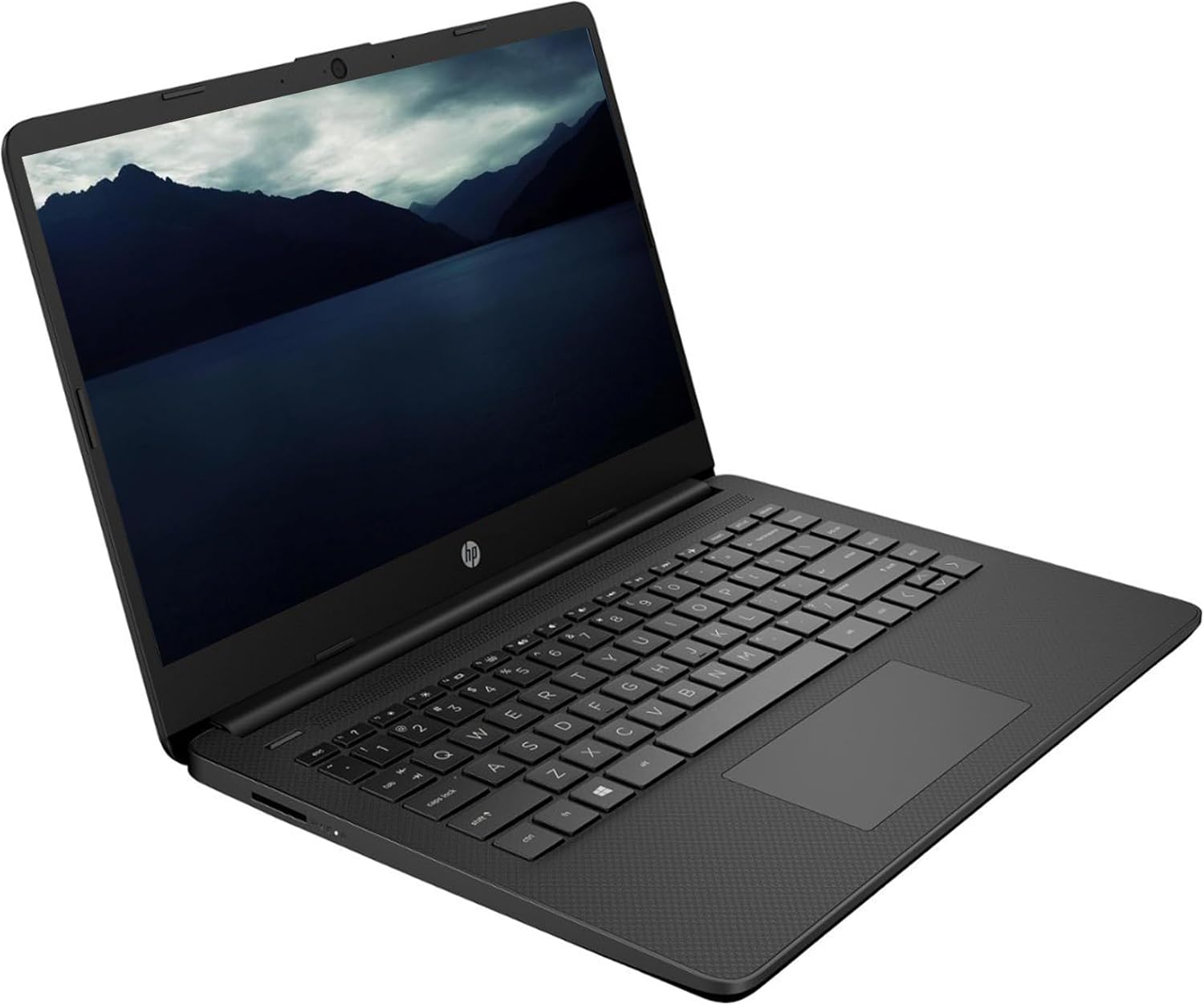 HP 14" Laptop, Intel Celeron N4120, 8GB RAM, 320GB Storage, Windows 11, Black B959