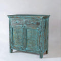 | Hand Carved Antique Blue Sideboard | Hand Carved Furniture | Living Room Furniture | Lifestyle Decor Furniture | Sideboard | Cabinet | Furniture |