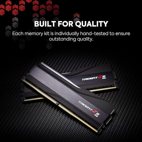 G.SKILL Trident Z5 RGB DDR5 RAM 32GB (2x16GB) 5200MT/s CL36 Desktop Memory - Metallic Silver N110