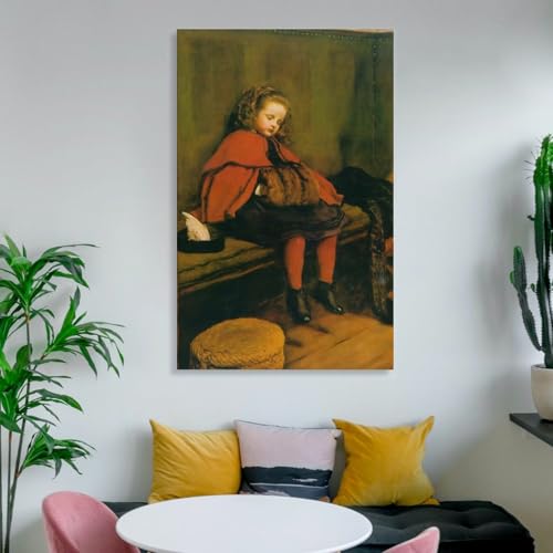 John Everett Millais My Second Sermon Canvas Wall Art Poster 24x36inch T203912