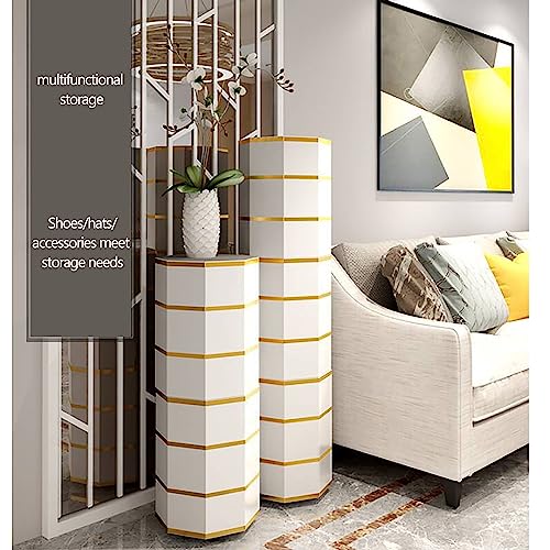 Rotating Shoe Rack Tower 360° Shoe Organizer Storage E554643