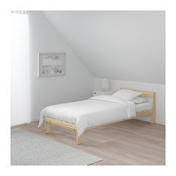 Ikea Neiden Bed Frame Bundle with Cleaning Cloth (Twin) A4765