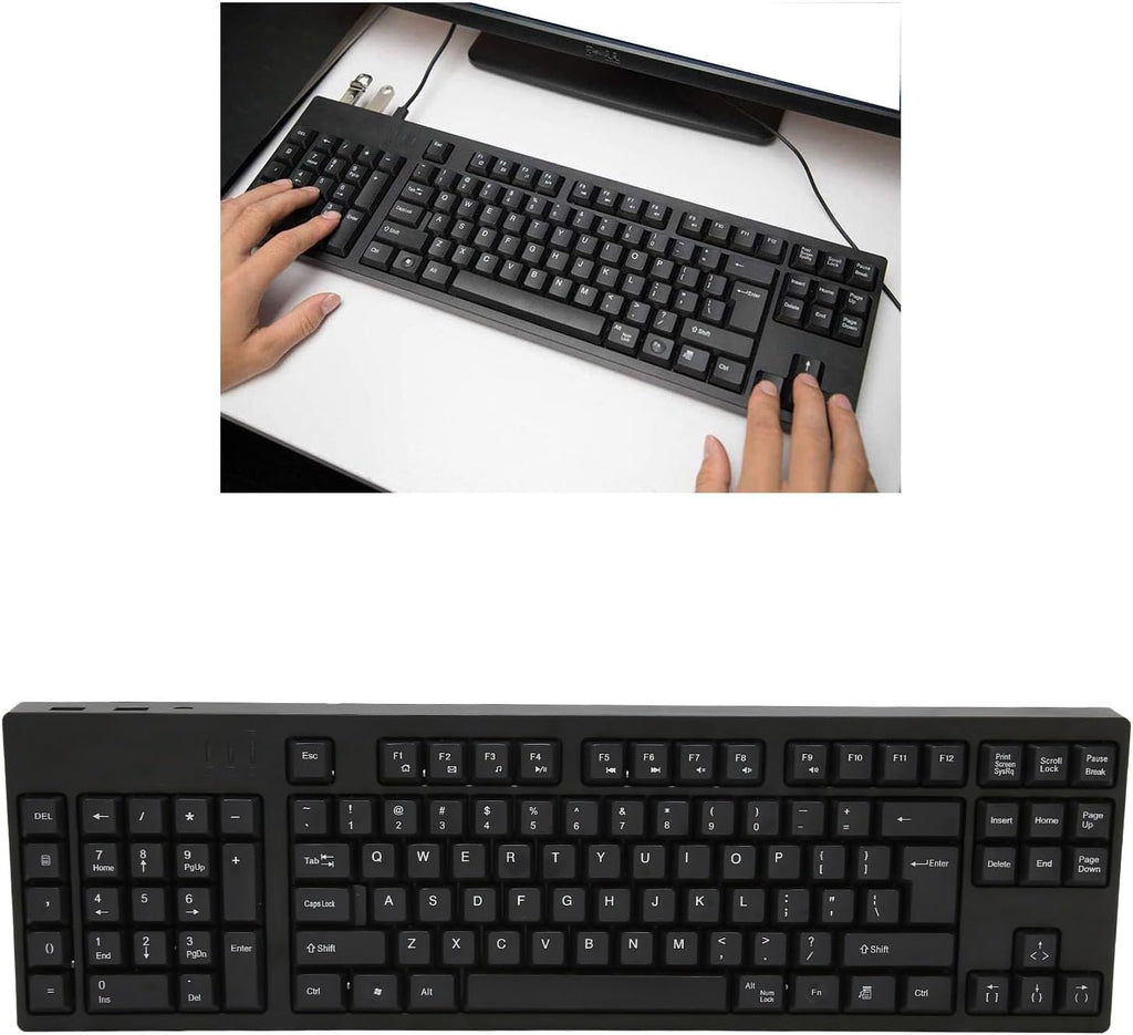 Left Handed Ergonomic 109 Key Keyboard for Office K4770