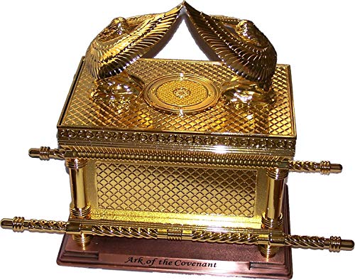 Holy Land Market The Ark of The Covenant Gold Plated Medium H2901