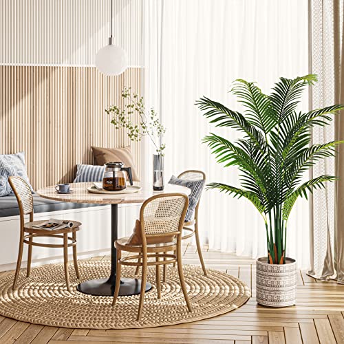 VIAGDO Artificial Palm Tree 5ft Tall Fake Plant with 11 Detachable Trunks Indoor Decor M2351