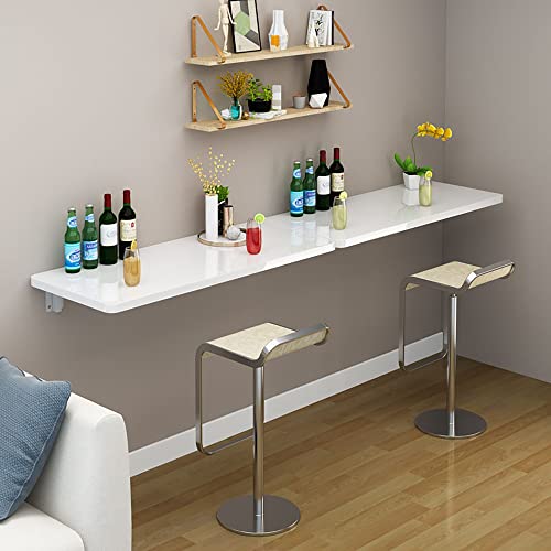 Wall Mounted Folding Table with Bracket for Kitchen Laundry Room M237056