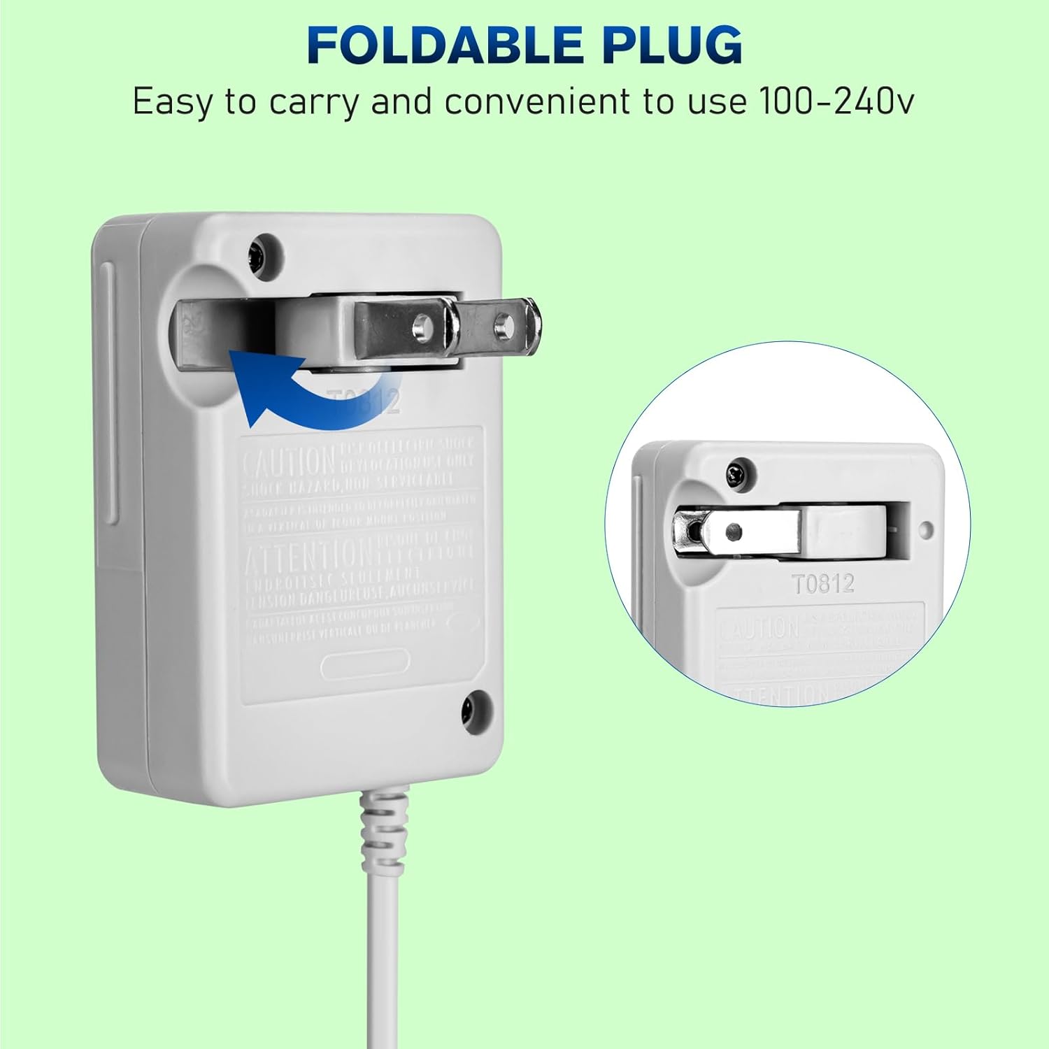 3DS AC Charger Wall Plug Power Adapter for Nintendo 3DS/DSi/2DS L900007