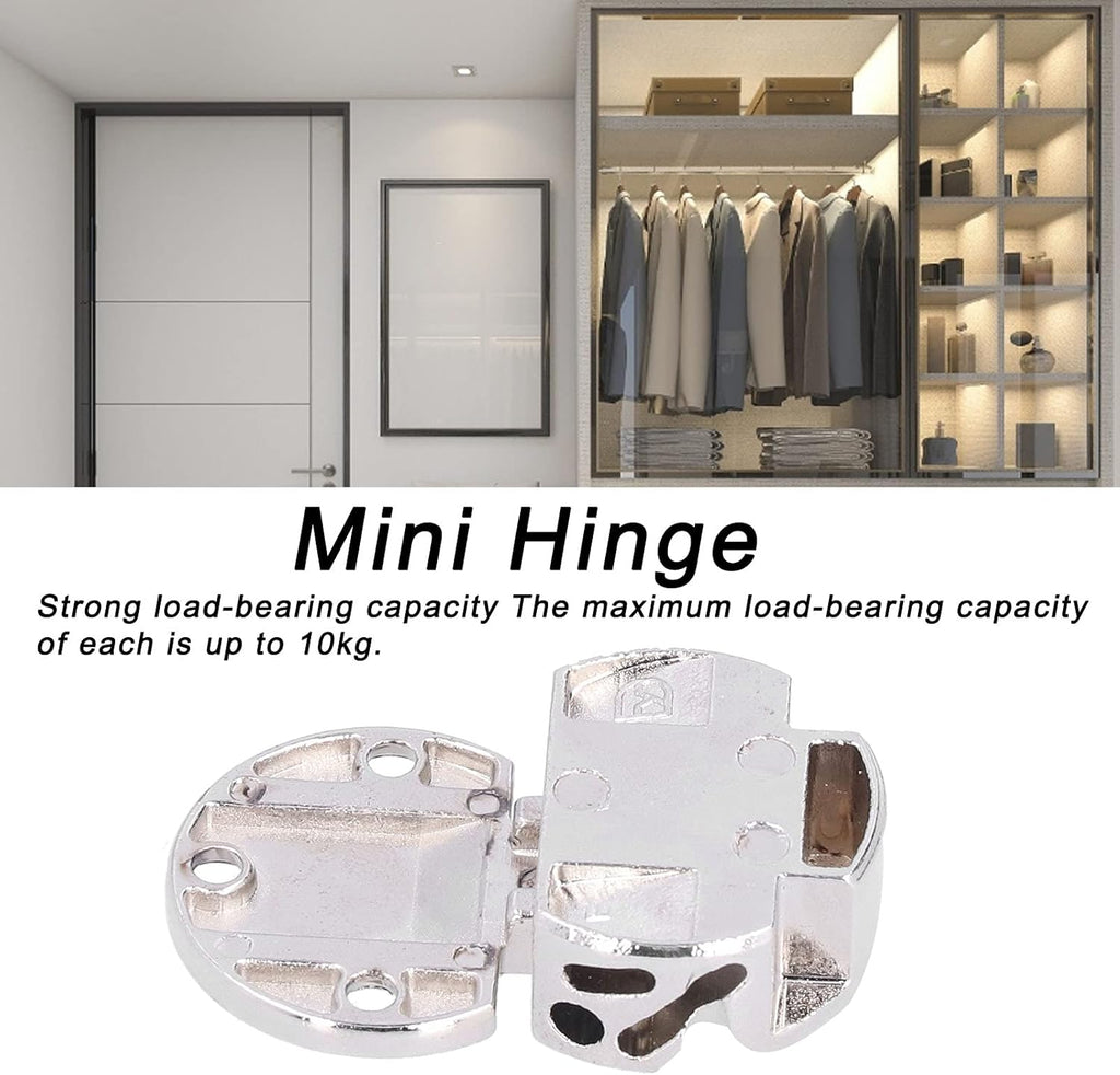 90Degree Zinc Alloy Flap Hinge for Wardrobe Folding Support E411068