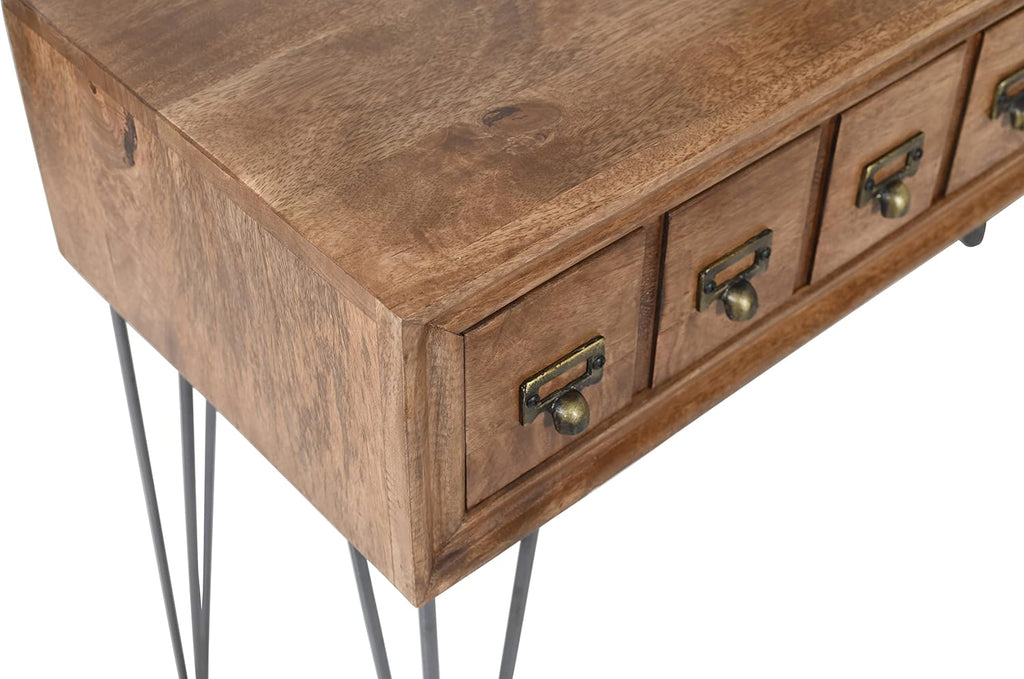 Jofran Inc. American Vintage Solid Wood Console Table with Apothecary Drawers V71806