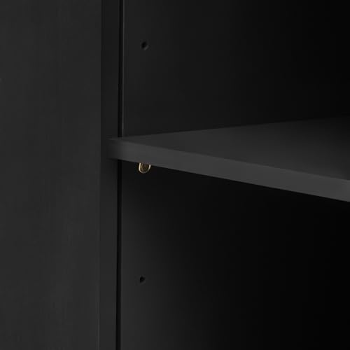 47" Accent Storage Cabinet with 2 Doors and Adjustable Shelf, Beige E1176