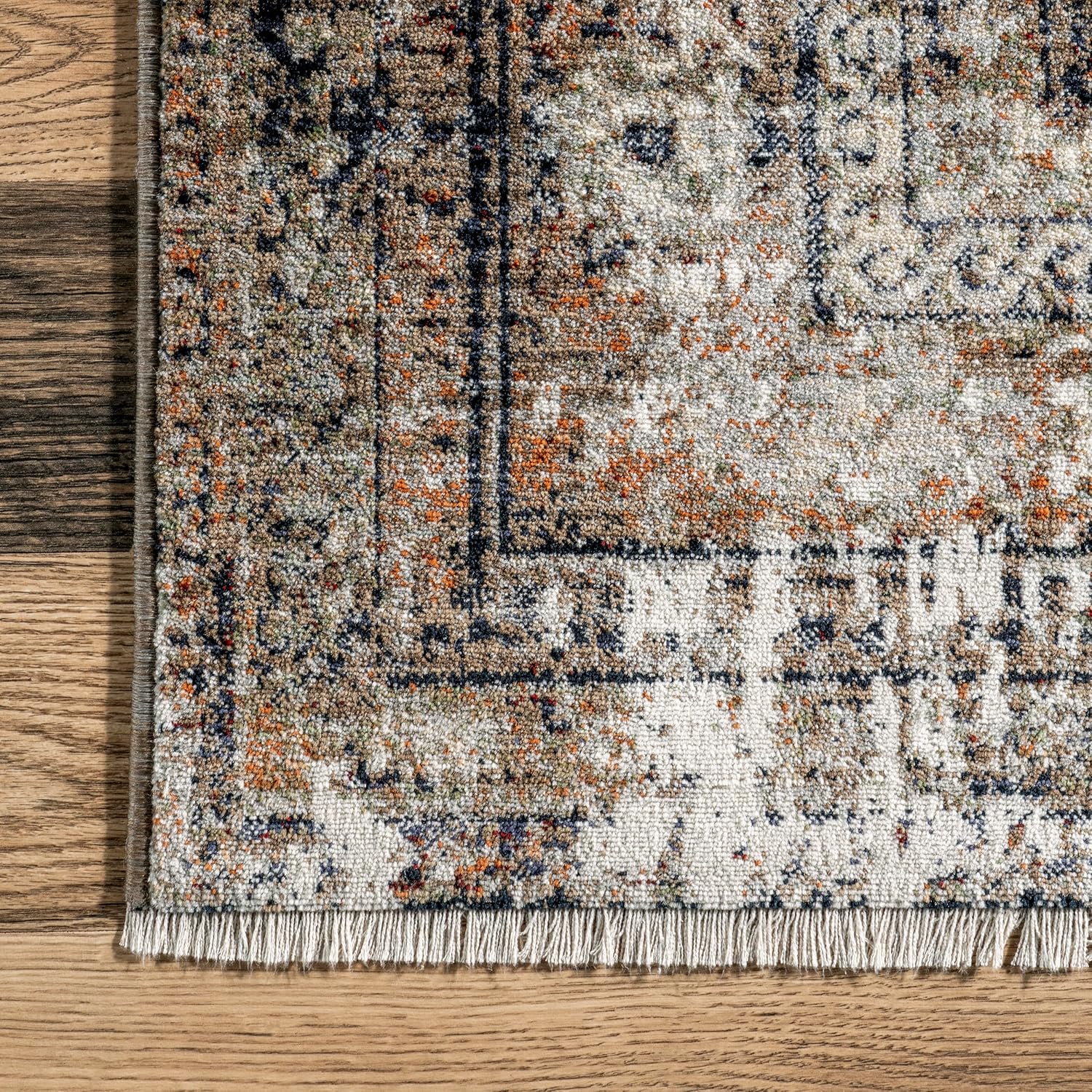 nuLOOM Fringed Performance Indoor Area Rug, 12' x 16', Charvi Z3701