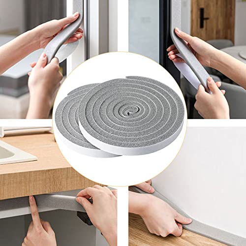 Sponge Foam Seal Strip Adhesive Soundproof Weather Stripping for Doors O698