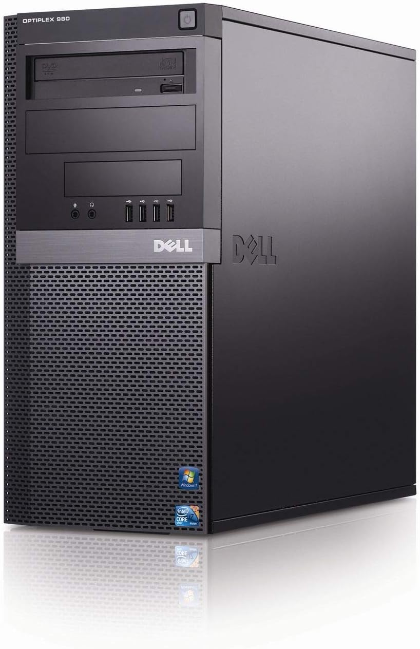 Dell Optiplex 980 Desktop Computer with SSD, Intel Core i5, 8GB RAM, Windows 10 Pro (Renewed) F4442