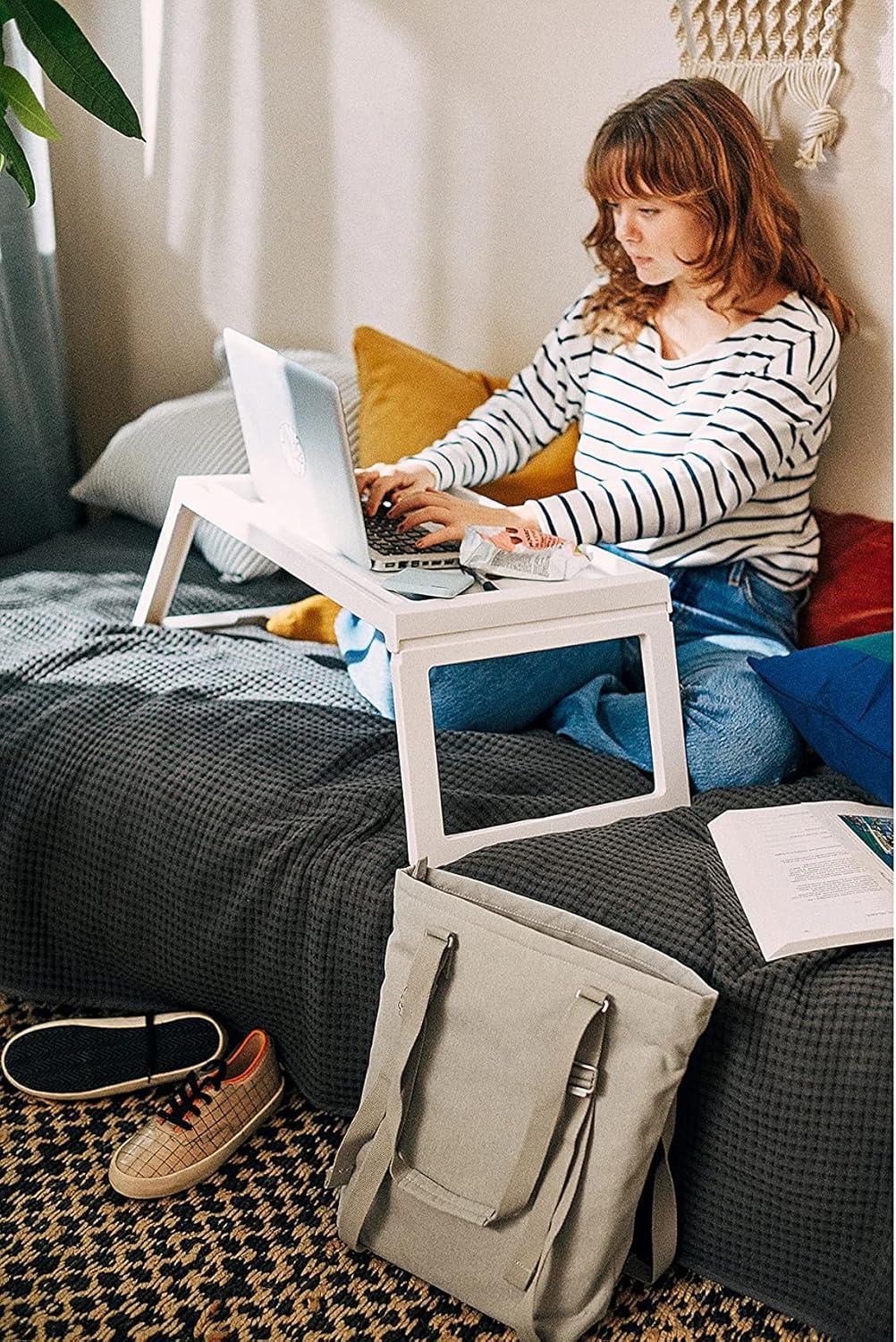 Ikea KLIPSK Bed Tray, White G632